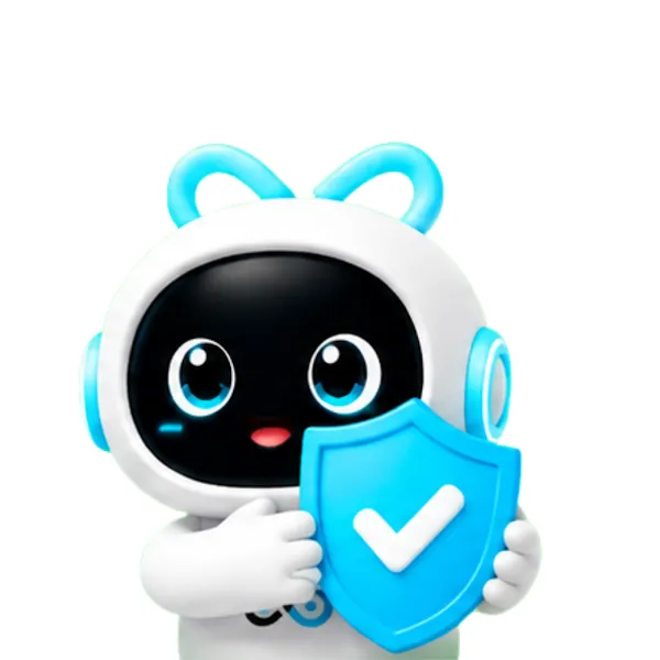 Linh vật SYNCAZ cầm khiên bảo vệ