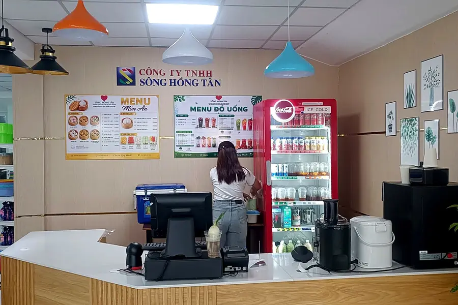Triển khai POS tại điểm bán – Sông Hồng Tân