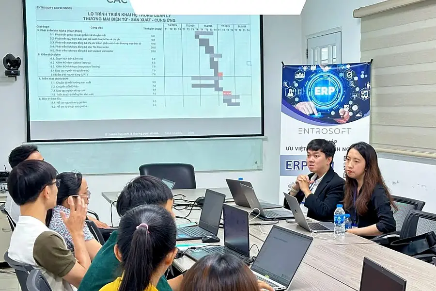 Buổi làm việc dự án ERP – NFC