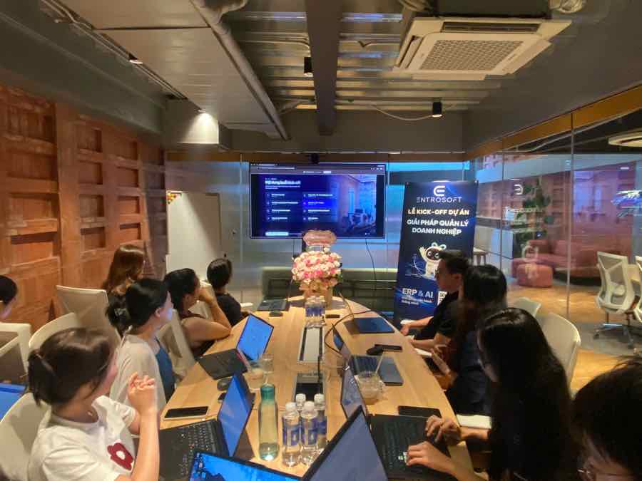 Toàn cảnh buổi kick-off dự án ERP GBV Holding