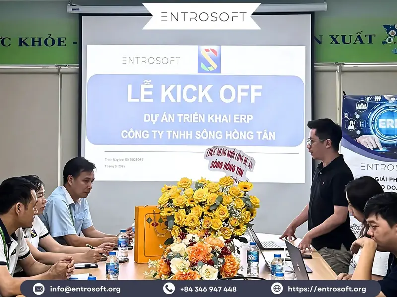 Kick-off ERP Sông Hồng Tân