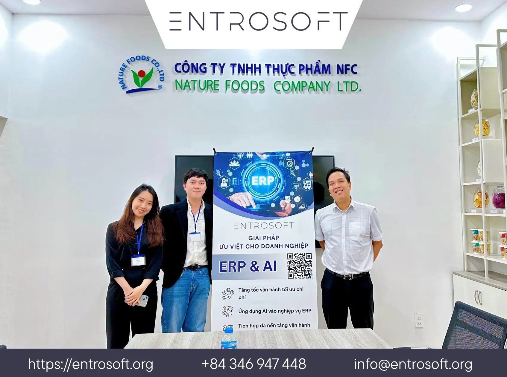 Kick-off dự án ERP cho Nature Foods (NFC): quản lý đơn hàng, tồn kho và đóng gói cho thực phẩm bán trên sàn TMĐT