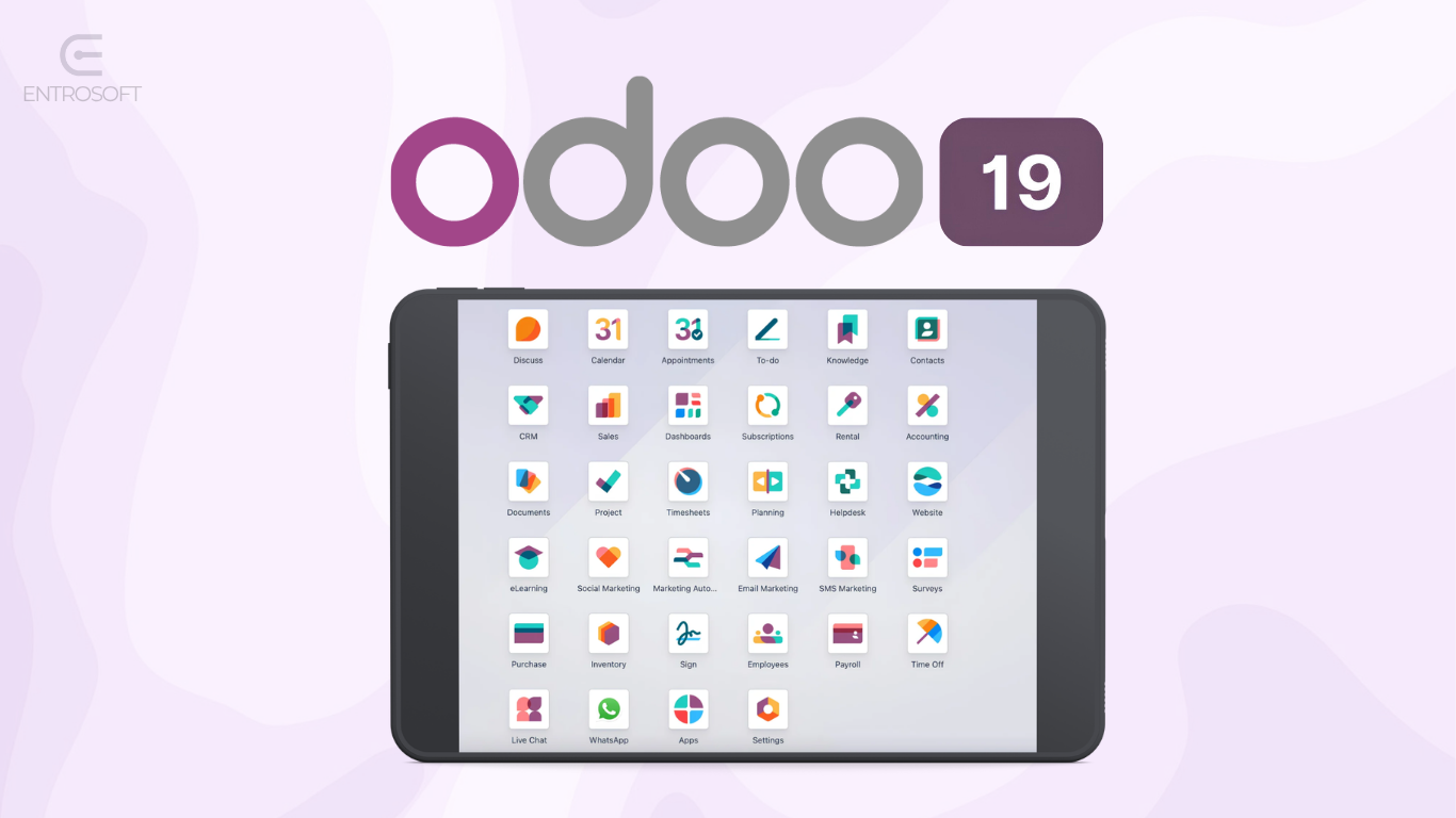 ENTROSOFT-weekly-news-Odoo-19-icon